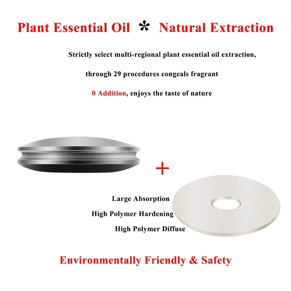 Автомобильный освежитель воздуха из металла приборной панели автомобиля
