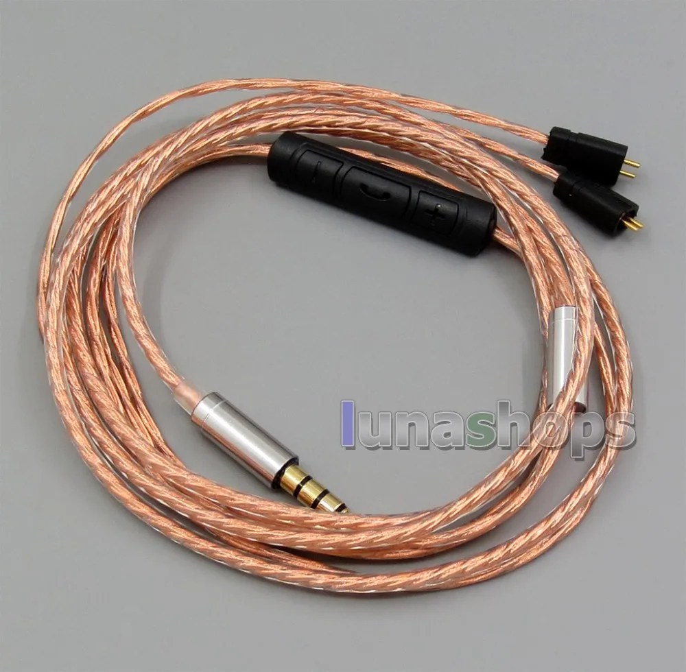 

LN005545 With Mic Remote Shielding Earphone Cable For Ultimate Ears UE TF10 SF3 SF5 5EB 5pro TripleFi 15vm TF15