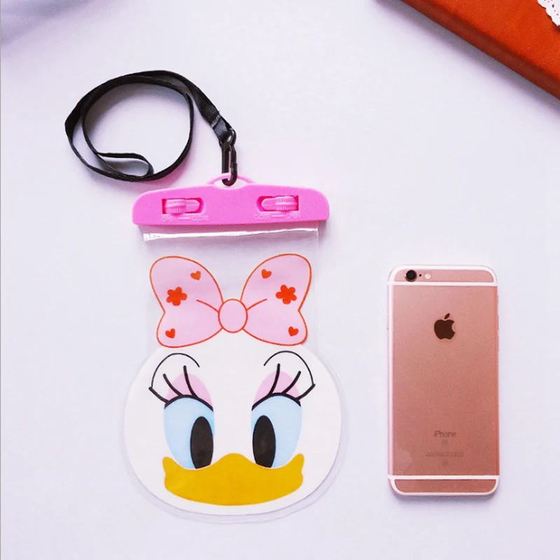 Милый водонепроницаемый чехол с обезьянкой из утиного пуха для мобильного