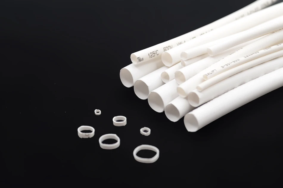 Белая трубчатая Рыболовная Снасть MNFT 2 м для изготовления рыболовных снастей