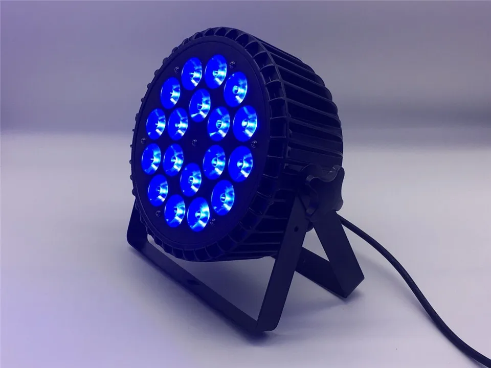 18x12 Вт RGBW 4in1 Par светодиодный par стирка par светодиодный Светодиодный плоский Par-прожектор 18x12 Вт светодиодное освещение для вечерние KTV диско ди-джей лампа