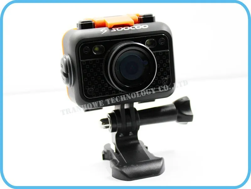 Оригинальная водонепроницаемая Спортивная Экшн-камера Soocoo S60 Wi-Fi 1080P Full HD с дистанционным управлением+ дополнительная батарея 1 шт