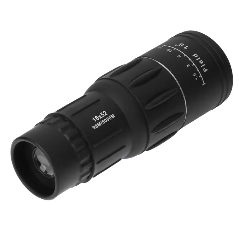 16X52 Двойной фокус Монокуляр Telescope16x зум бинокль 66 м/8000 м HD область