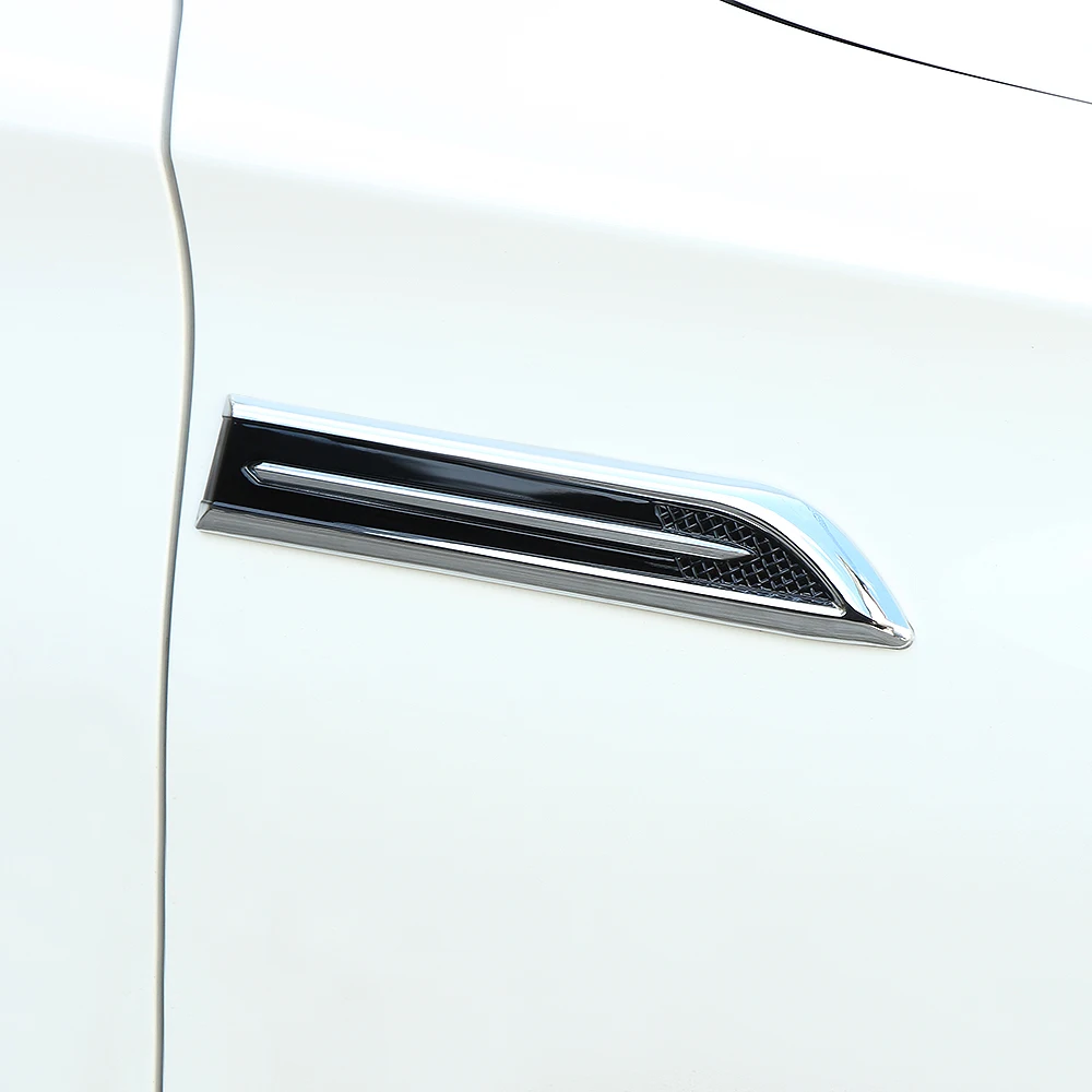 2 шт./компл. декоративная наклейка на боковые огни для автомобильного стайлинга