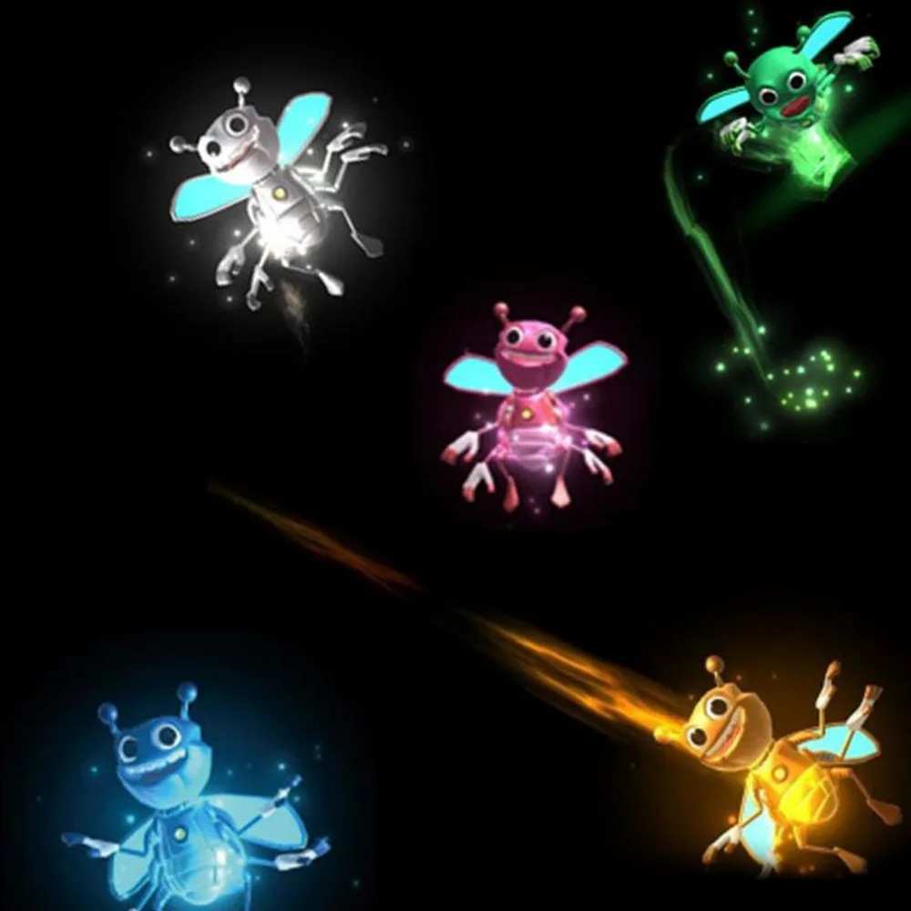Креативный 3D проектор Honeybee пальчиковые Волшебные лампы игрушка Зажигалка Bugz