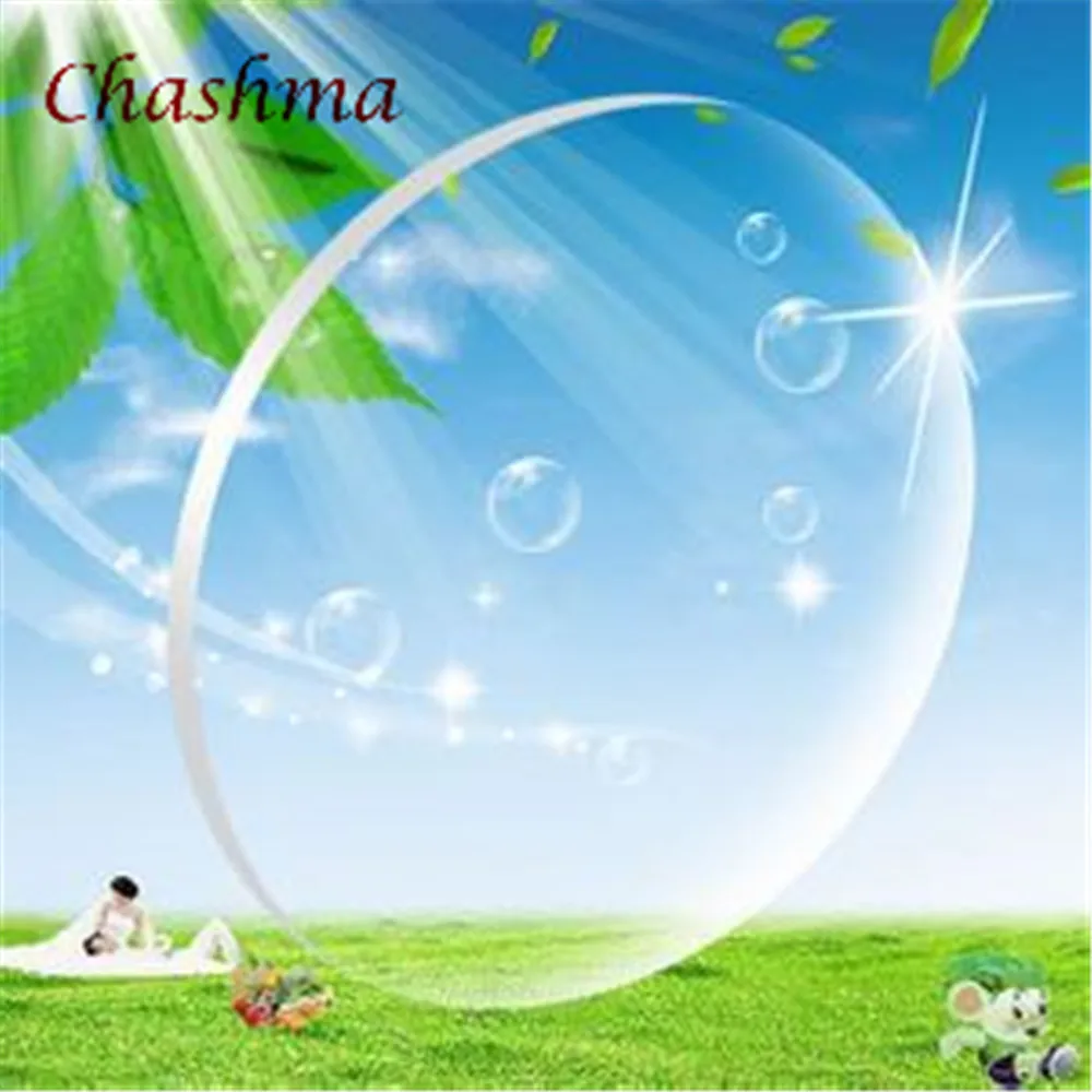 

Chashma Brand Free Form Anti UV Anti Reflective Aspheric 1.67 Index Progressive Large Field Thin Multifocal Lenses Office Work