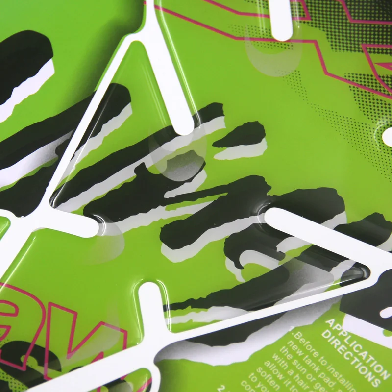 3D Смола гель Наклейка для мотоцикла газ масло защитная накладка на топливный бак