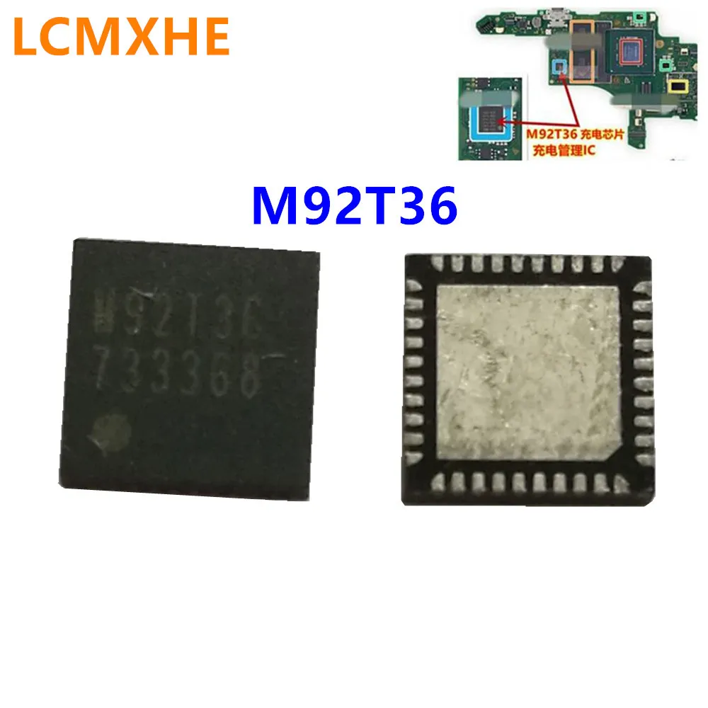 (1 10 шт.) оригинал для материнской платы NS Switch power IC M92T36 батарея Зарядка запасные