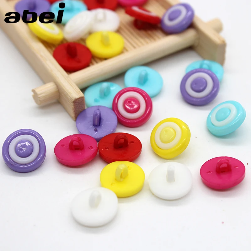 50pcs/lot Mix Colors Resin Shank Buttons for Baby Kids Sweater DIY Sewing Tools Apparel Accessories Supplier | Дом и сад