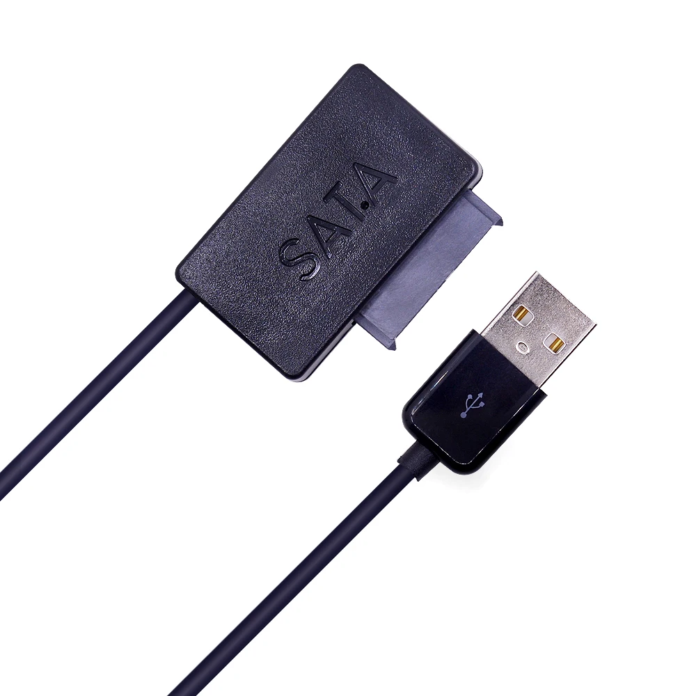 CHIPAL SATA II к USB адаптеру 2 0 13Pin кабель с светодиодный для ноутбука ODD Optical Bay го