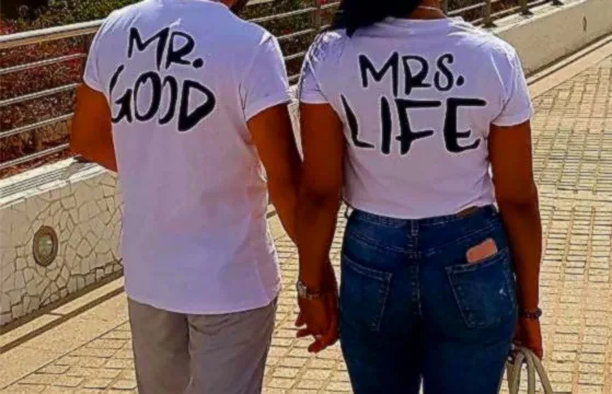 BKLD 2020 новые летние смешные футболки для женщин MR GOOD MRS LIFE с буквенным принтом