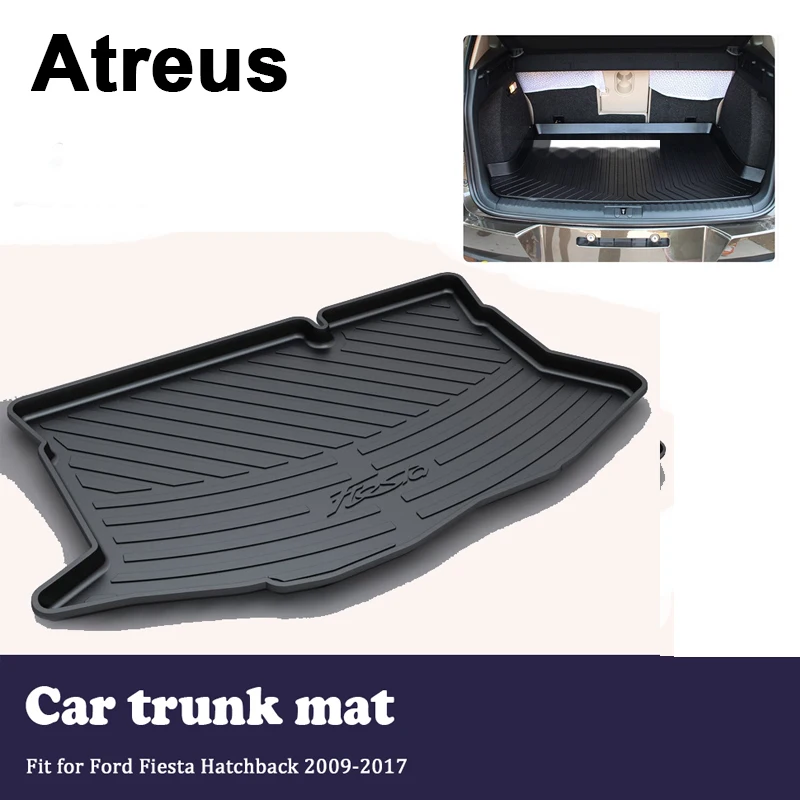Автомобильный коврик Atreus для багажника защитное одеяло хэтчбека Ford Fiesta Mk7/7 5 2009 2010 2011 2012 2013 2014 2015 2016 2017| |