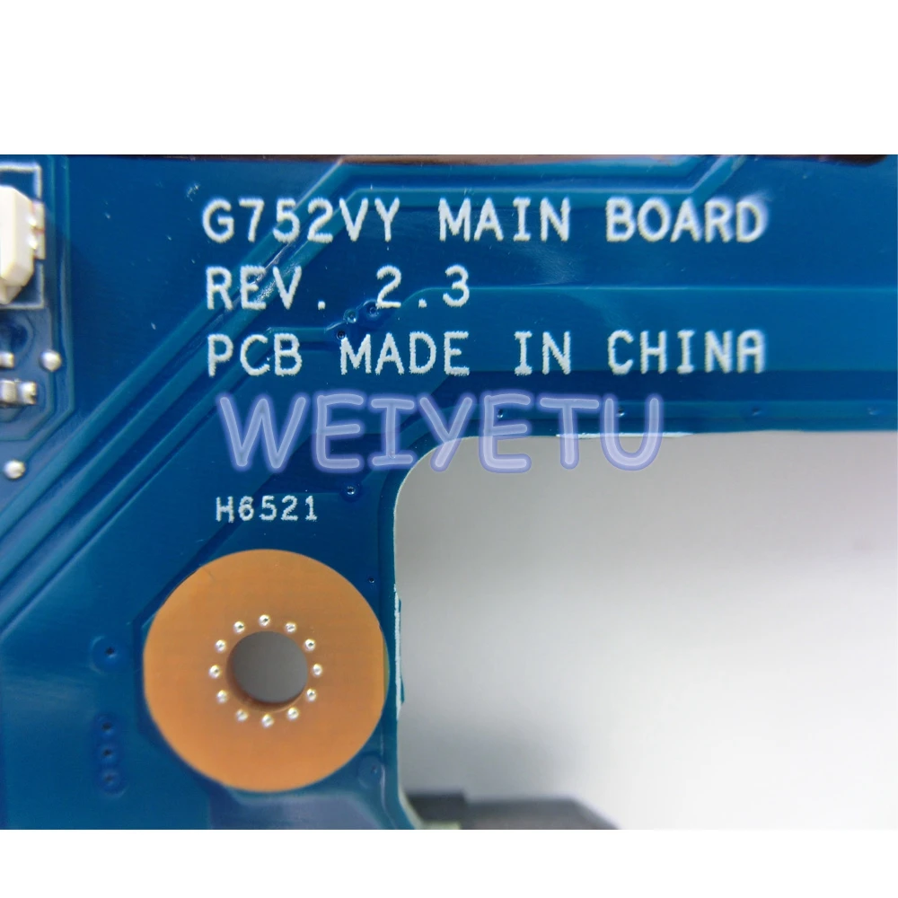 Материнская плата G752VY MB._ 0M для ноутбука ASUS G752 G752V G752VM G752VS материнская | Компьютеры