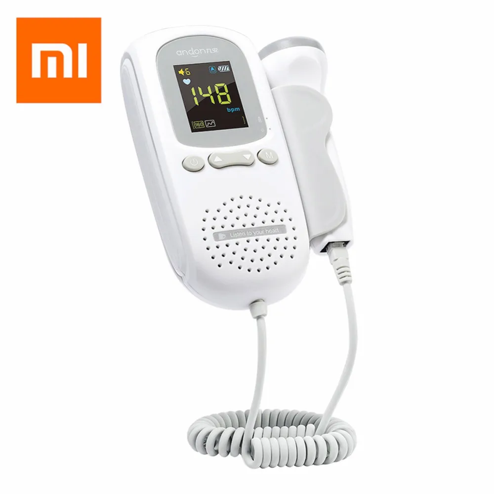 Xiaomi Mijia Andon портативный домашний ультразвуковой датчик частоты сердечных