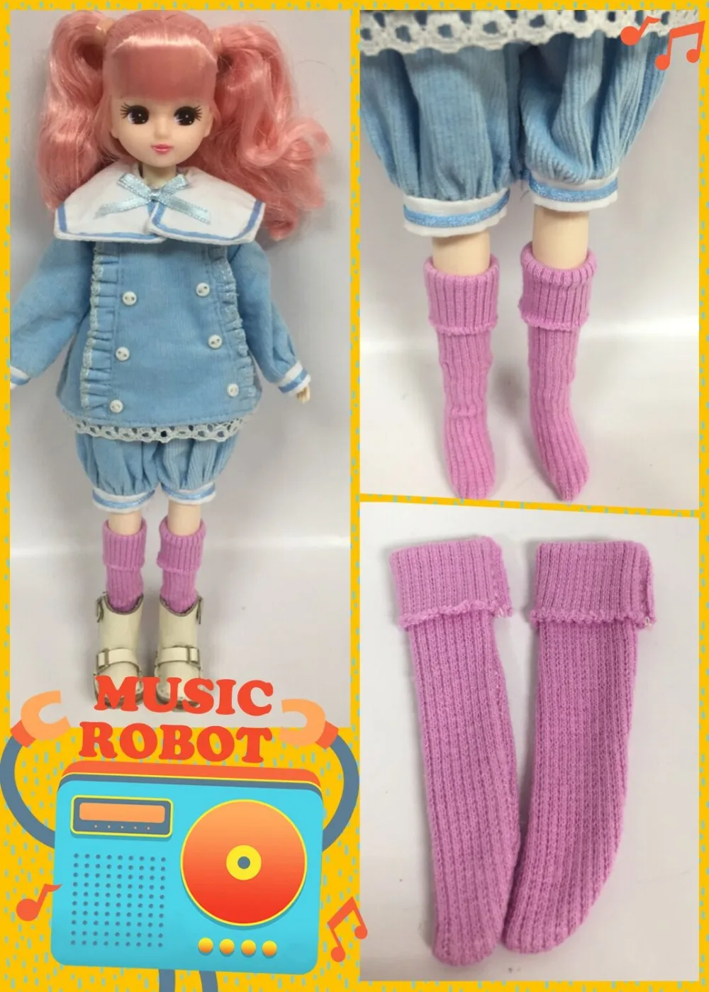 Blyth кукольный носок (подходит для Блит pullip кукла licca)|blyth doll socks|doll socksblythe socks |
