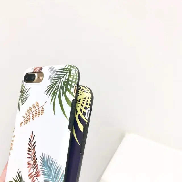 Для iPhone 6 S чехол новый милый мультфильм листья мягкой silicagel TPU для плюс 6splus задняя