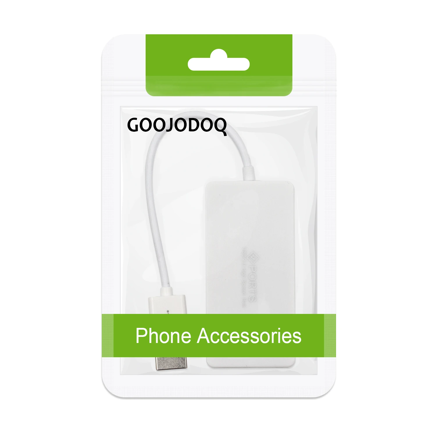 GOOJODOQ 4 порта USB 2,0 концентратор разветвитель кабель адаптер для ноутбука ПК Macbook тонкий usb-хаб 2,0 высокая скорость
