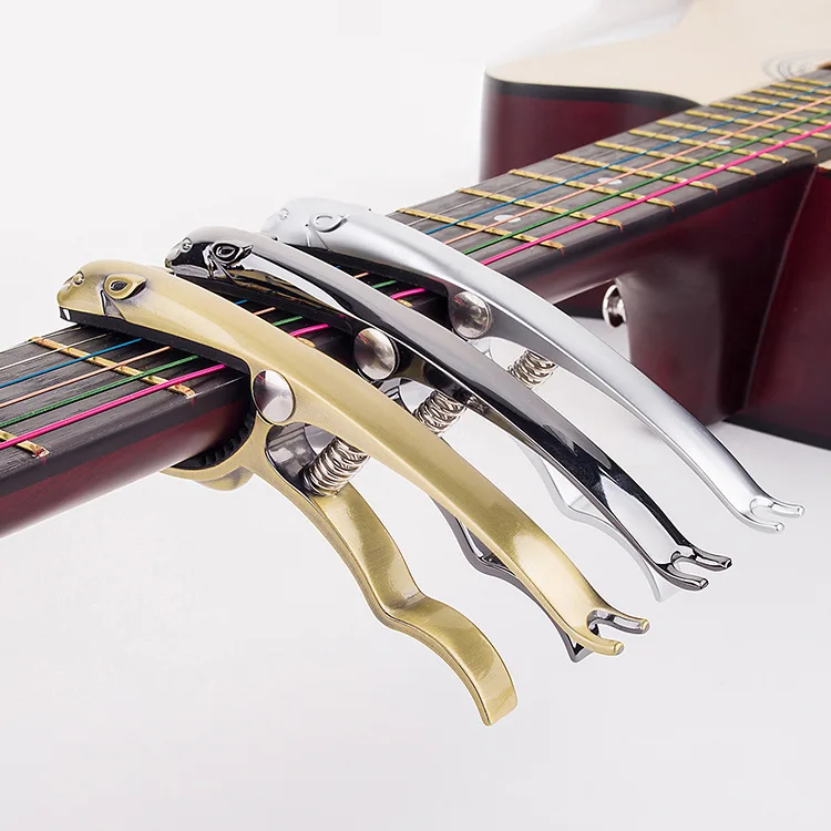 Zinc alloy guitar tone sandhi can rise to move the clip jean clamp nail inflexion leopard accessories | Спорт и развлечения