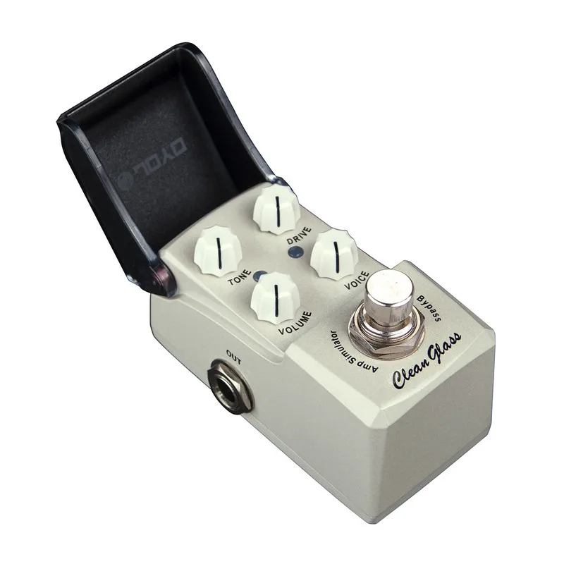 JOYO JF-307 Чистая Стеклянная педаль для гитары процессор симулятор Amp мини-педаль