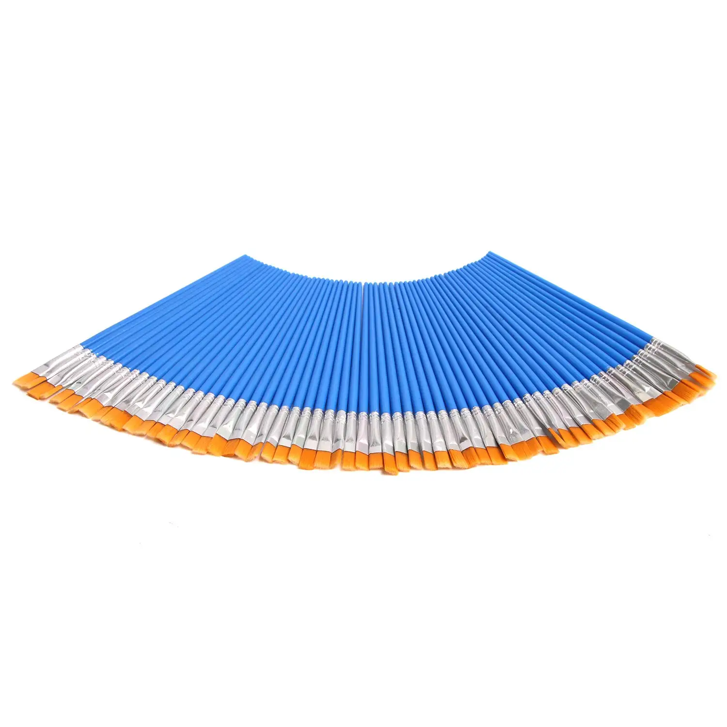 100 шт./компл. кисти для рисования акварелью и гуашью круглые заостренные кончики