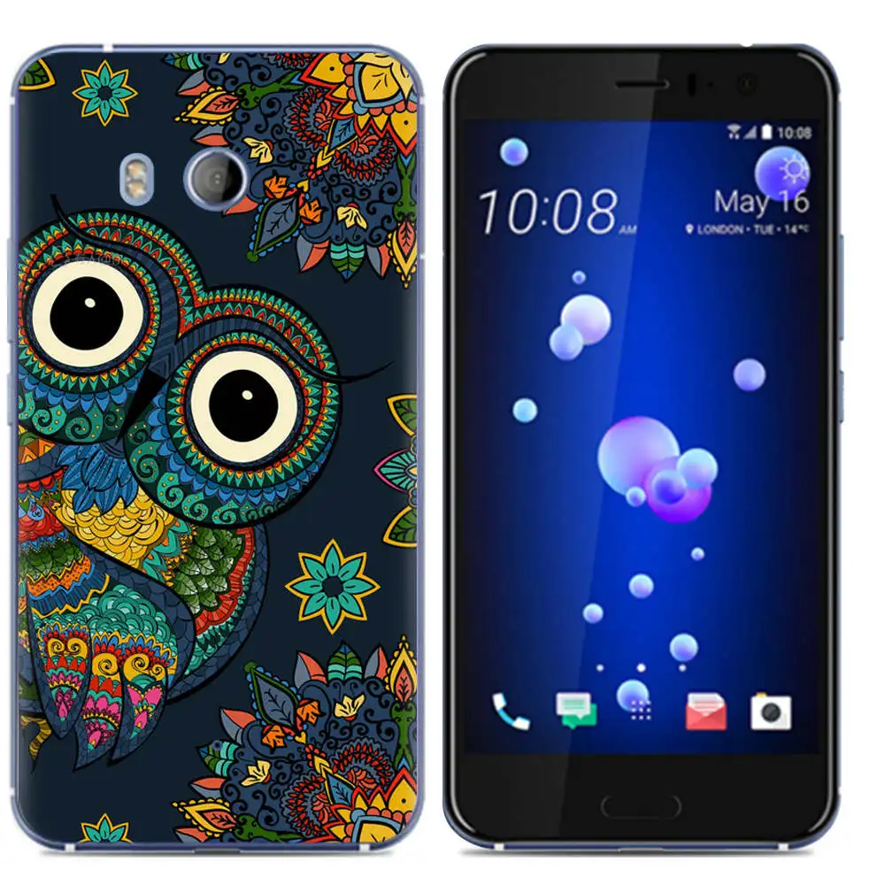 Новое поступление чехол для телефона HTC U11 5 дюймов модный дизайн художественная