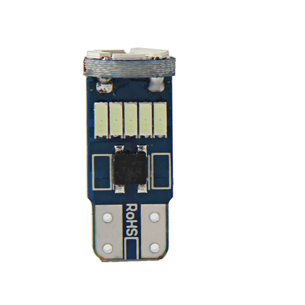 10 шт. светодиодный светильник для автомобиля T10 4014 15SMD салона купола Чтения