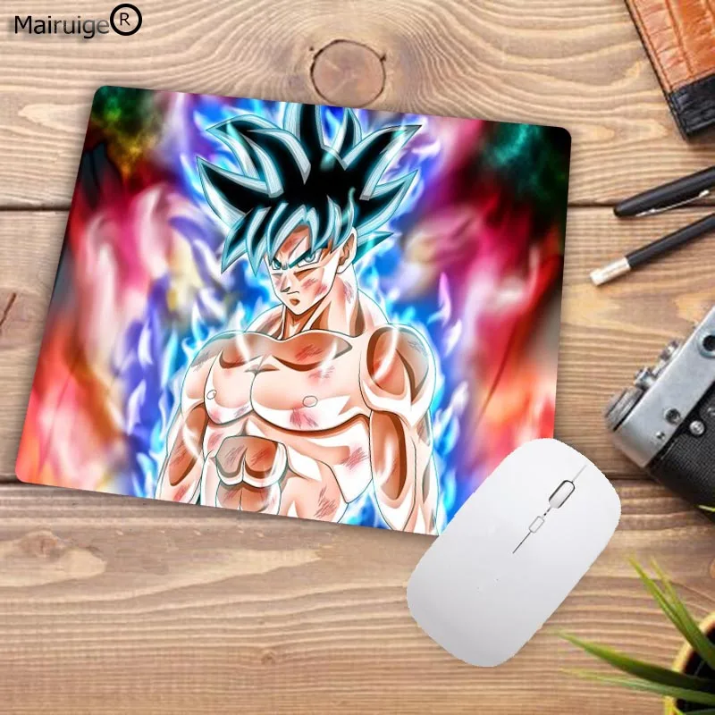 25x20cm Mairuige Нескользящие ПК Dragon Ball Супер коврики для мышки ноутбук коврик для мышки в стиле аниме размер для 18x22 см резиновые прямоугольные коврики для мыши - Цвет: 25x20cm