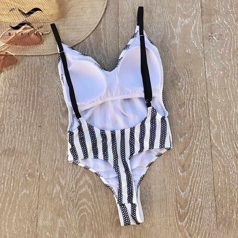 Bikinx черный белый цвет бикини 2018 бразильский стринги ванный комплект для женщин