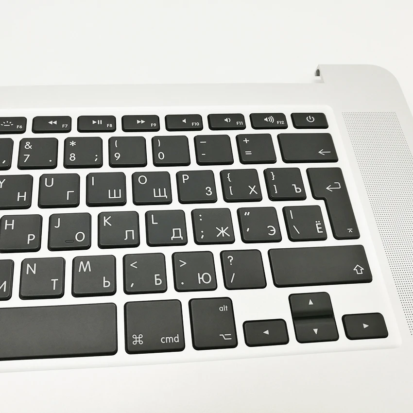 Топ чехол с клавиатурой и подсветкой для MacBook Pro retina 1" A1398 Topcase 2012 Великобритания Россия Русская версия
