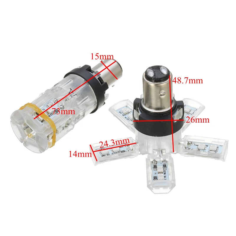 2 шт. стоп сигналы 12 В 3157S 41 SMD|light brake|light bulblight signal |