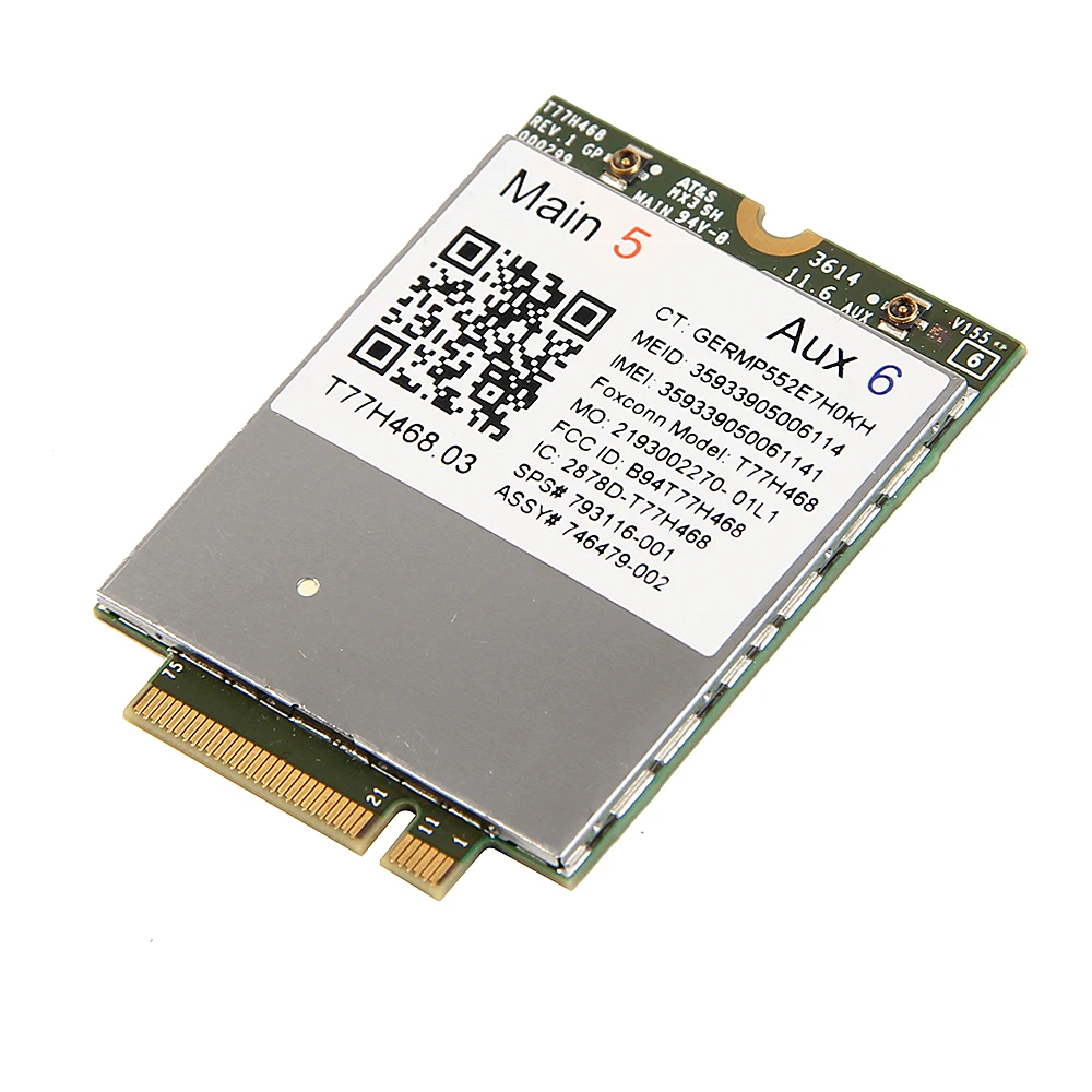 Для HP elitebook 745 840 850 LT4211 Gobi5000 4G LTE/EVDO/HSPA +/GSM/GPRS/EDGE беспроводной WWAN NGFF модуль M.2 карта