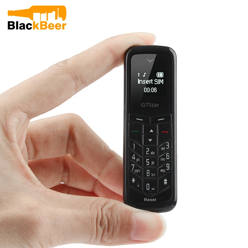 

MOSTHINK Original GTstar BM50 Mini Mobile Phone 0.66 Inch GT Star GSM Single SIM Card Bluetooth Button Dialer Cellphone BM70