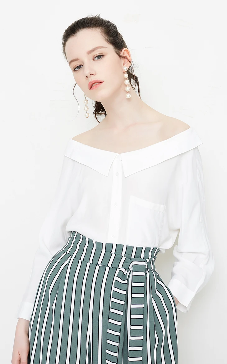 Vero Moda женская блузка с короткими рукавами и вырезом лодочкой | 318231585