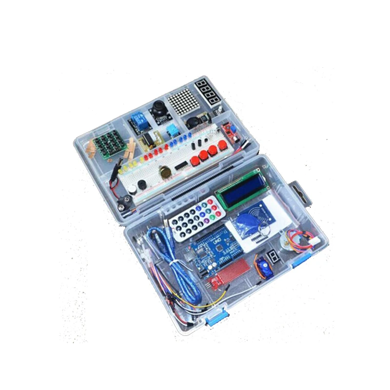 RFID стартовый набор для arduino UNO R3 обновленная версия шагового двигателя Обучающий