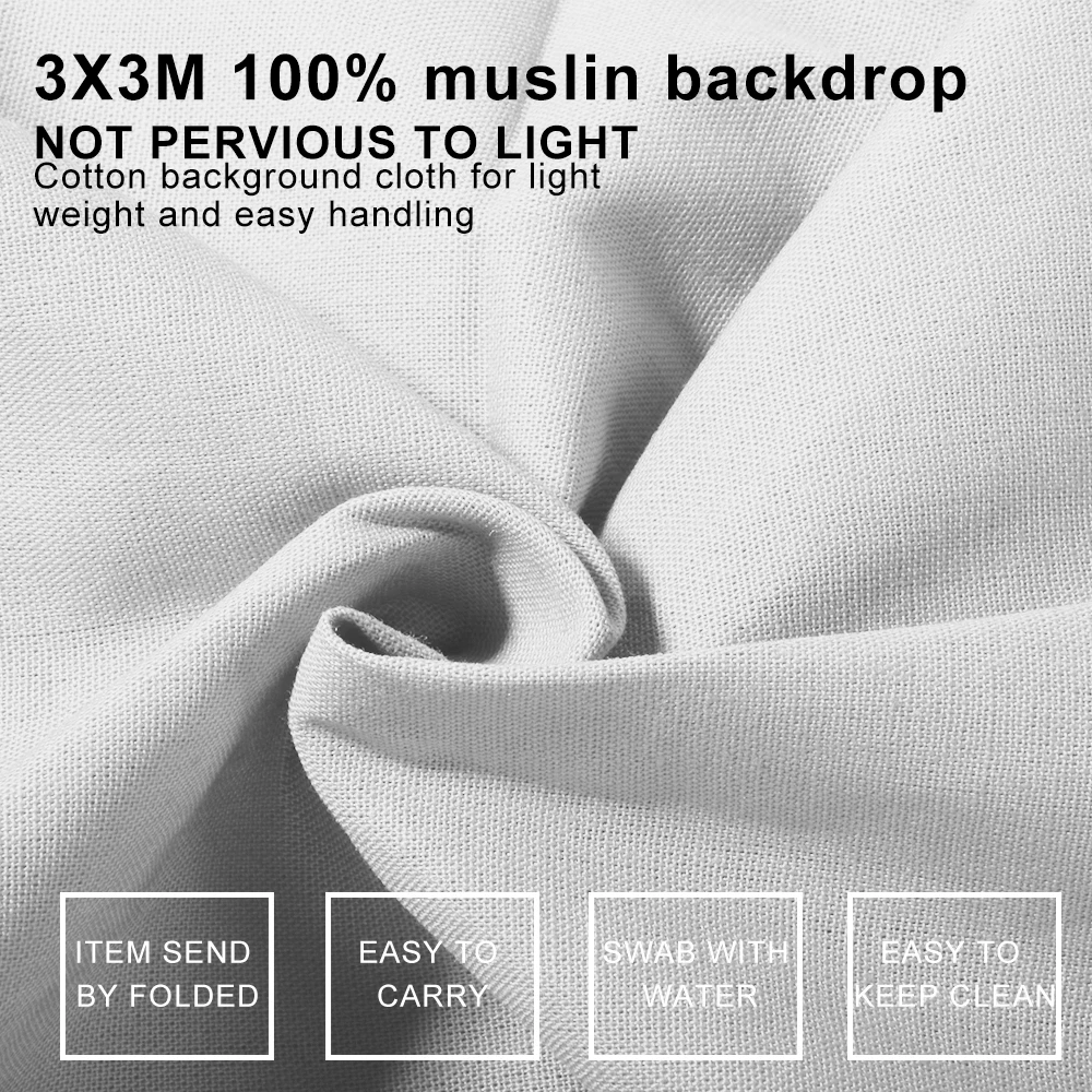 Белый фон для фотостудии 3 м х 100% хлопок|backdrops fantastic|backdrop printbackdrop banner |