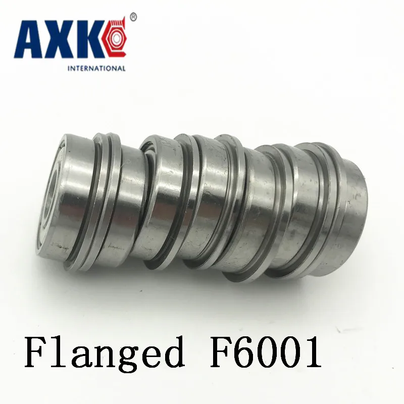 Фланцевый подшипник Axk F6001zz фланцевый 12x28x8 мм фонарь F6001 Z Abec 1|bearing bearing|bearing 10bearing ball