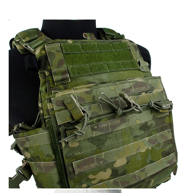 AERO тактический жилет 500D мультикам Тропик MOLLE MTP импортный тканевый военный жилет