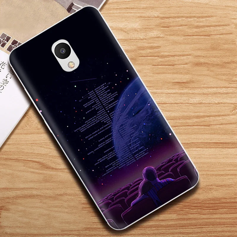 5 2 &quotдля Coque Meizu M6 Mini Ultra Clear кремния полная защита Desert задняя крышка чехол для