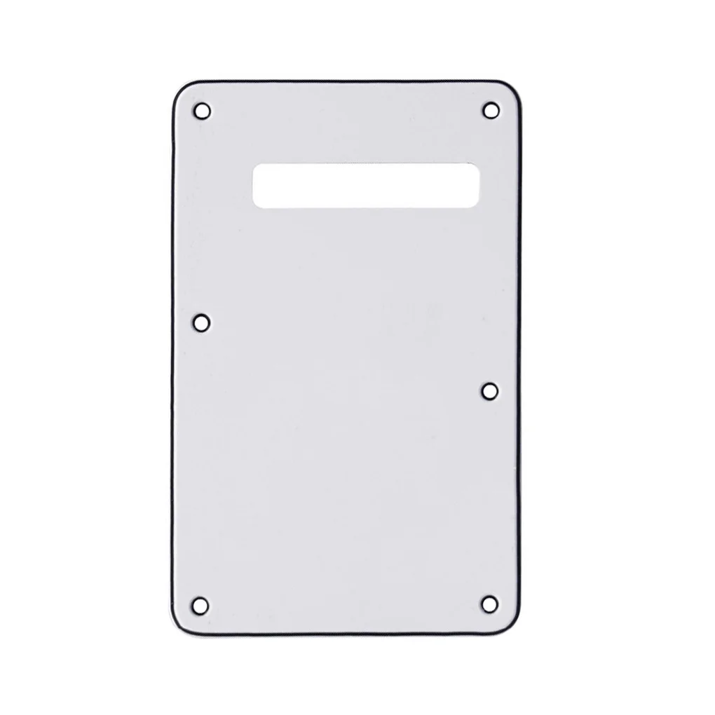 Новая задняя крышка для левой руки тремоло белая 3 слоя с винтами современных