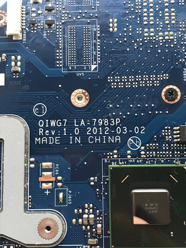 Для ноутбука Lenovo g780 системная плата QIWG7 LA 7983P HM77 PGA989 тест 100%|Материнские платы| |