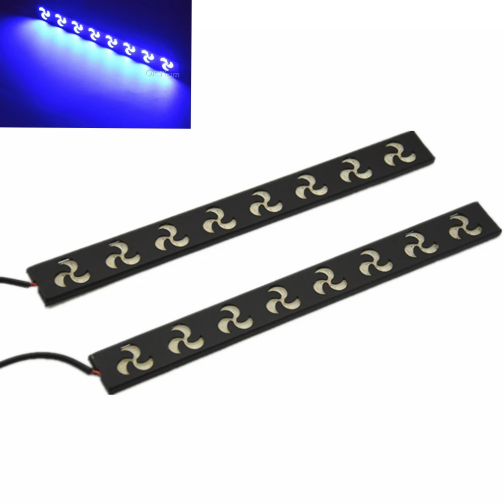 2x12V 20 5 см Водонепроницаемый Автомобильный светодиодный COB DRL Вождения освещают