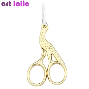 Прочные старинные классические Ножницы для вышивки из нержавеющей стали, ножницы для нейл-арта, ножницы для птиц, кусачки, инструменты для укладки