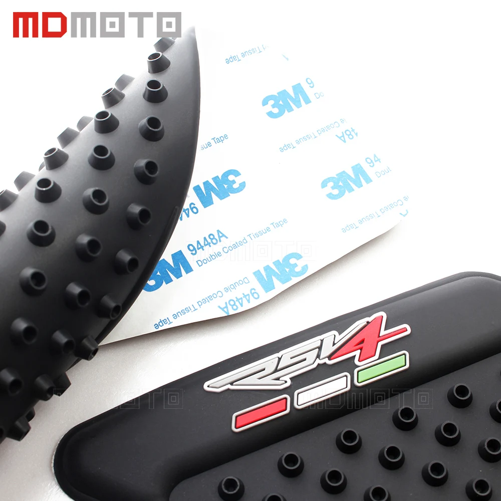 

Motorcycle Tank Pad Protector Sticker Decal Gas Fuel Knee Grip Traction Side For Aprilia RSV4 2010 2011 2012 2013 2014 2015 2017