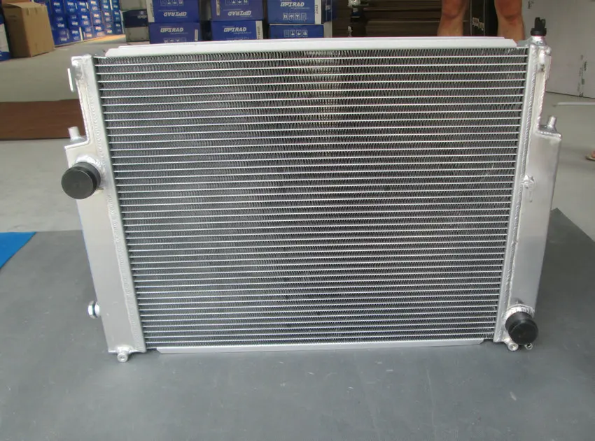 Новый 42 мм 2 ряда для BMW E36 M3 Z3 323 IC/IS 325I/IC/IS 328I/IC/IS алюминиевый радиатор 93 94 95 96 97 98
