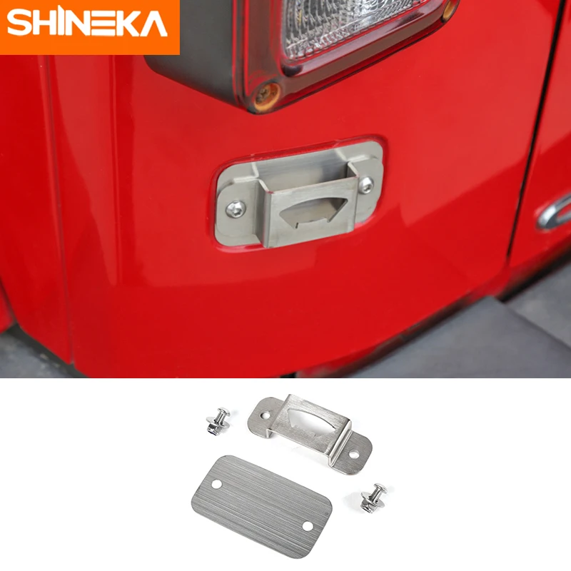 Автомобильный открывалка для бутылок SHINEKA Jeep Wrangler JK 2007 2017 автомобильный Rubicon