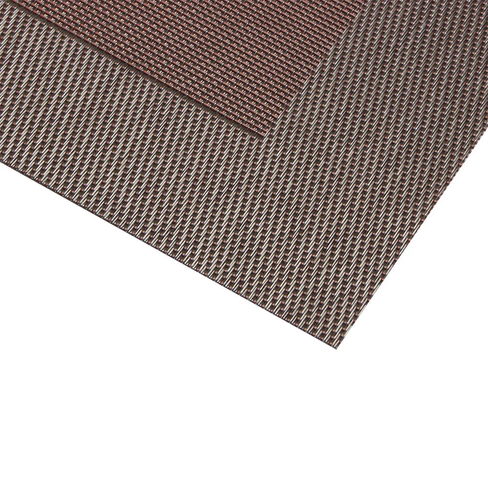 Столовых с совместимыми Crossweave теплоизоляционная подставка Кухня аксессуары украшения моющиеся Коврики на стол комплект