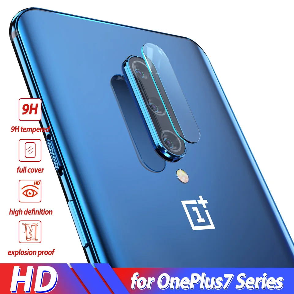 2 шт. стекло для объектива камеры Oneplus 7 Pro 7T защита экрана закаленное защитное One plus