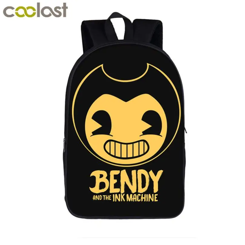 Рюкзак Bendy And The Ink Machine для детей школьные сумки мультяшный игровой рюкзак с
