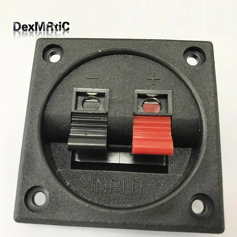 5pcs 56mm square Speaker wire clip horn clamp/audio 2p wiring seat entrainment fixed | Обустройство дома