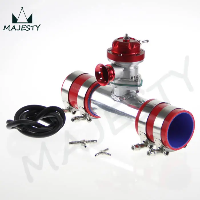 Фланцевая труба 30psi TS BOV turbo + 3 дюйма 76*150 мм 2 шланга из Красного силикона 4 зажима